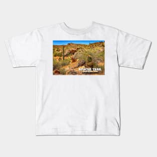 Apache Trail Scenic Drive View Kids T-Shirt